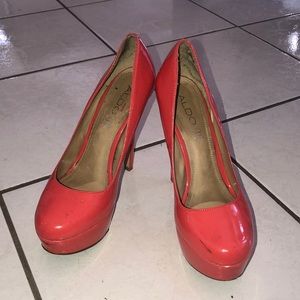 Aldo Leather 6” Heels Size 7-7.5
